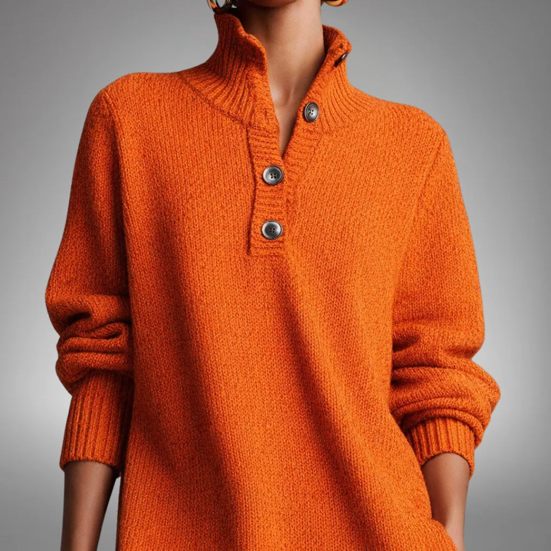 Leopolda | Sukienka midi o luźnym kroju