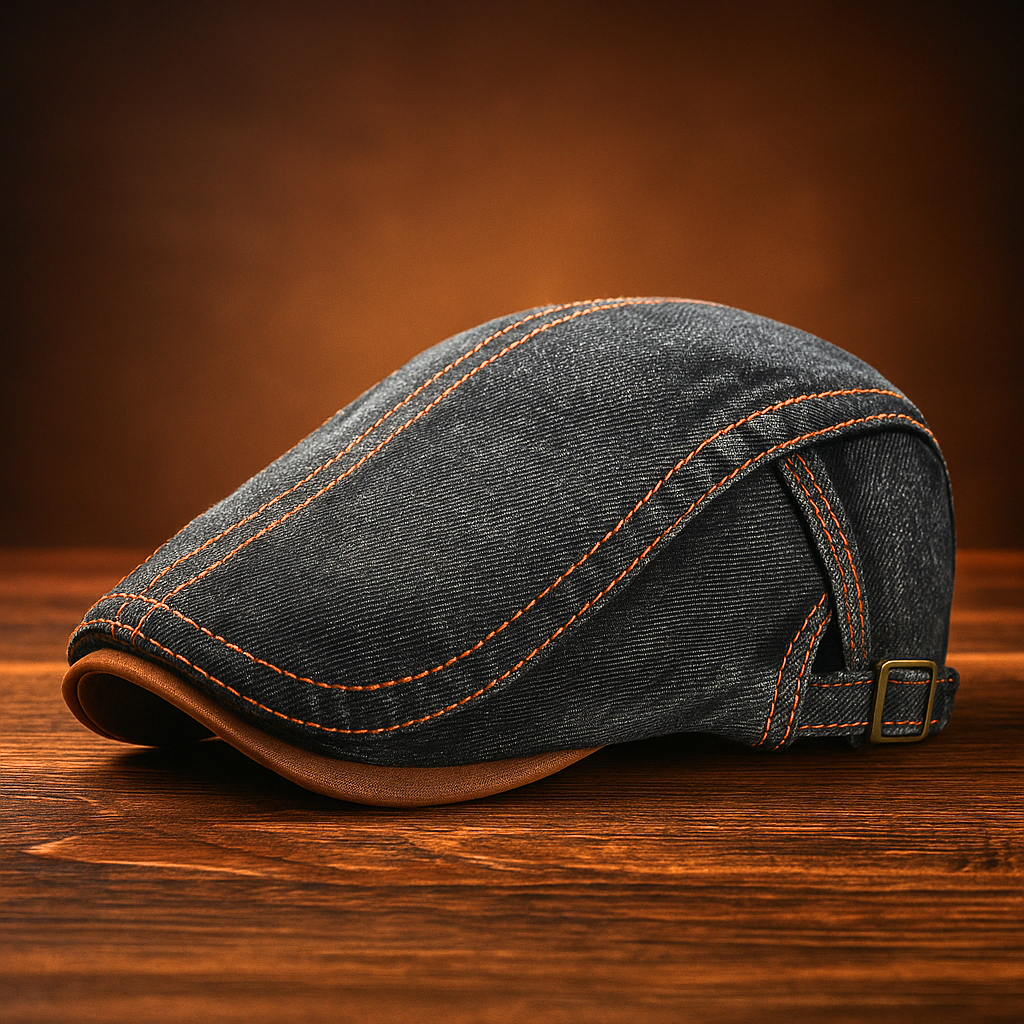 Kacper | Klasyczna Denim Czapka