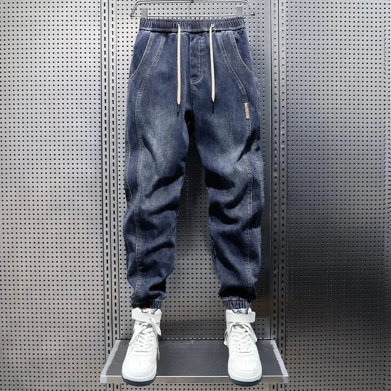 Kacper | Spodnie Jogger Denim