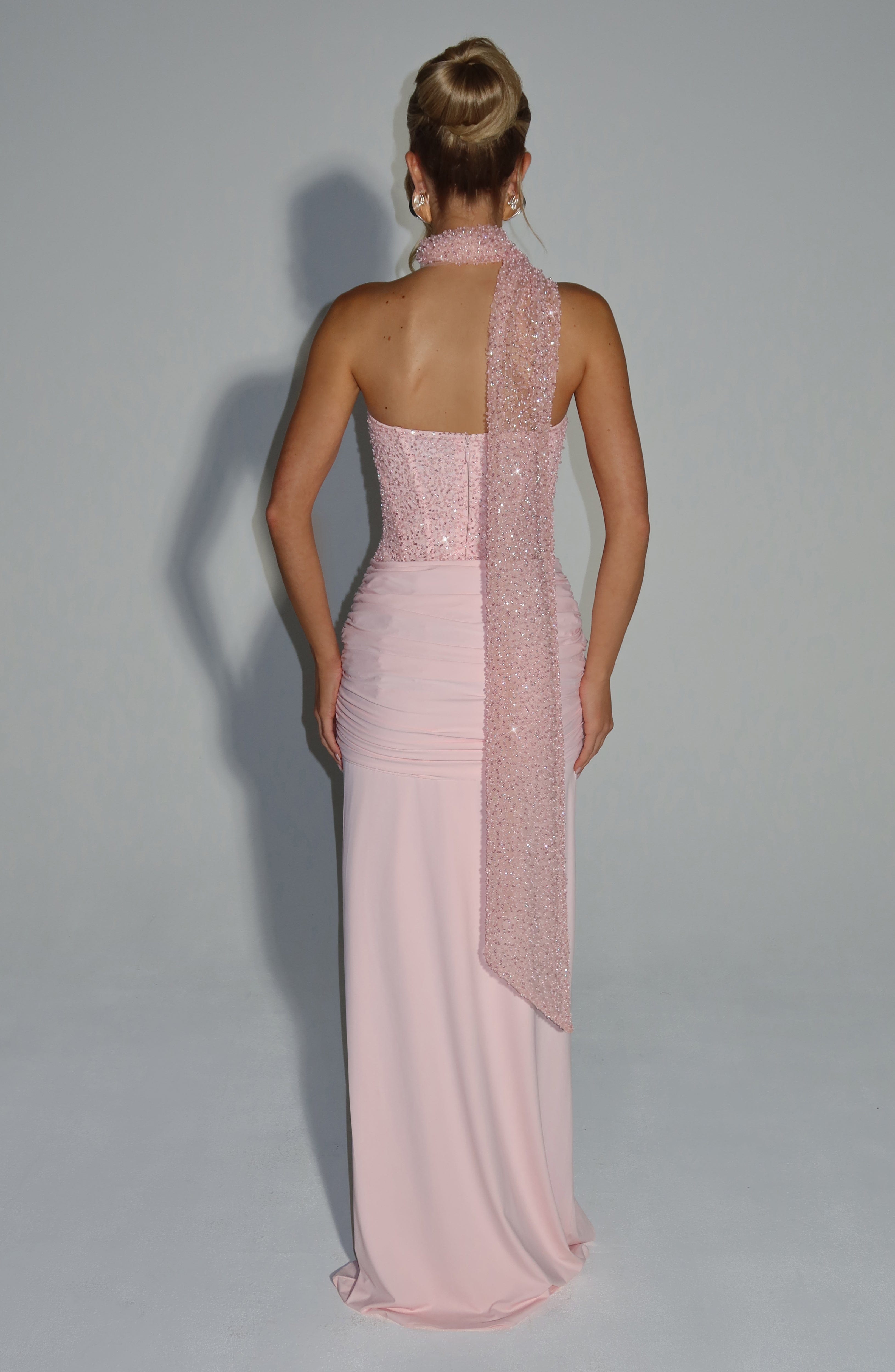 Dolores | Elegancka sukienka maxi bez ramiączek