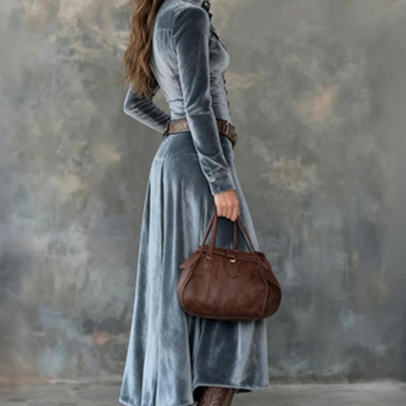 Ephemia | Elegancka zwiewna sukienka maxi
