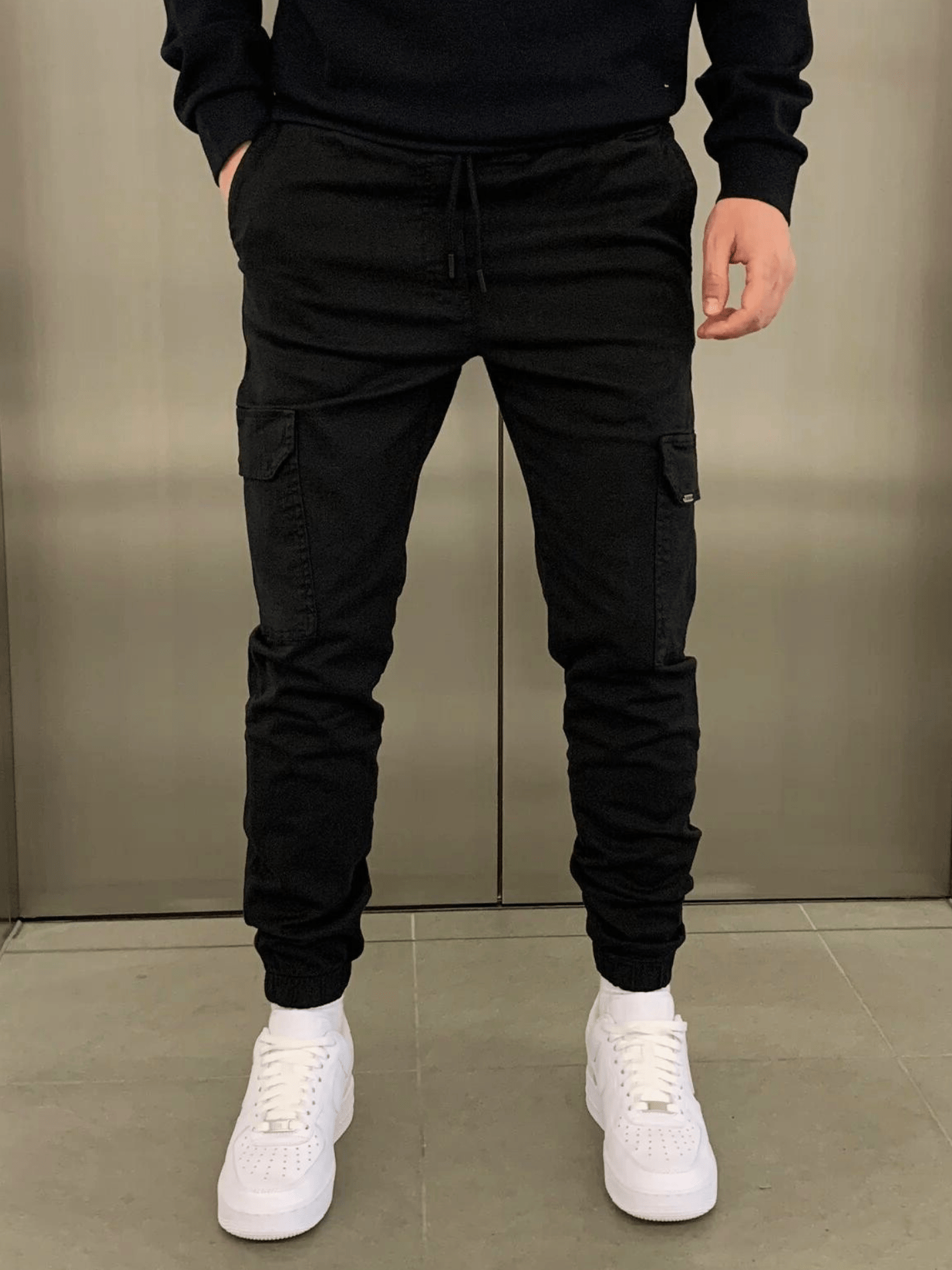 Kacper | Spodnie Jogger Cargo