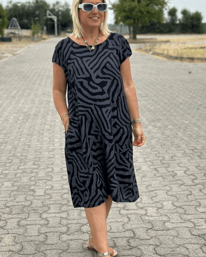 Taylor | Letnia sukienka z nadrukiem