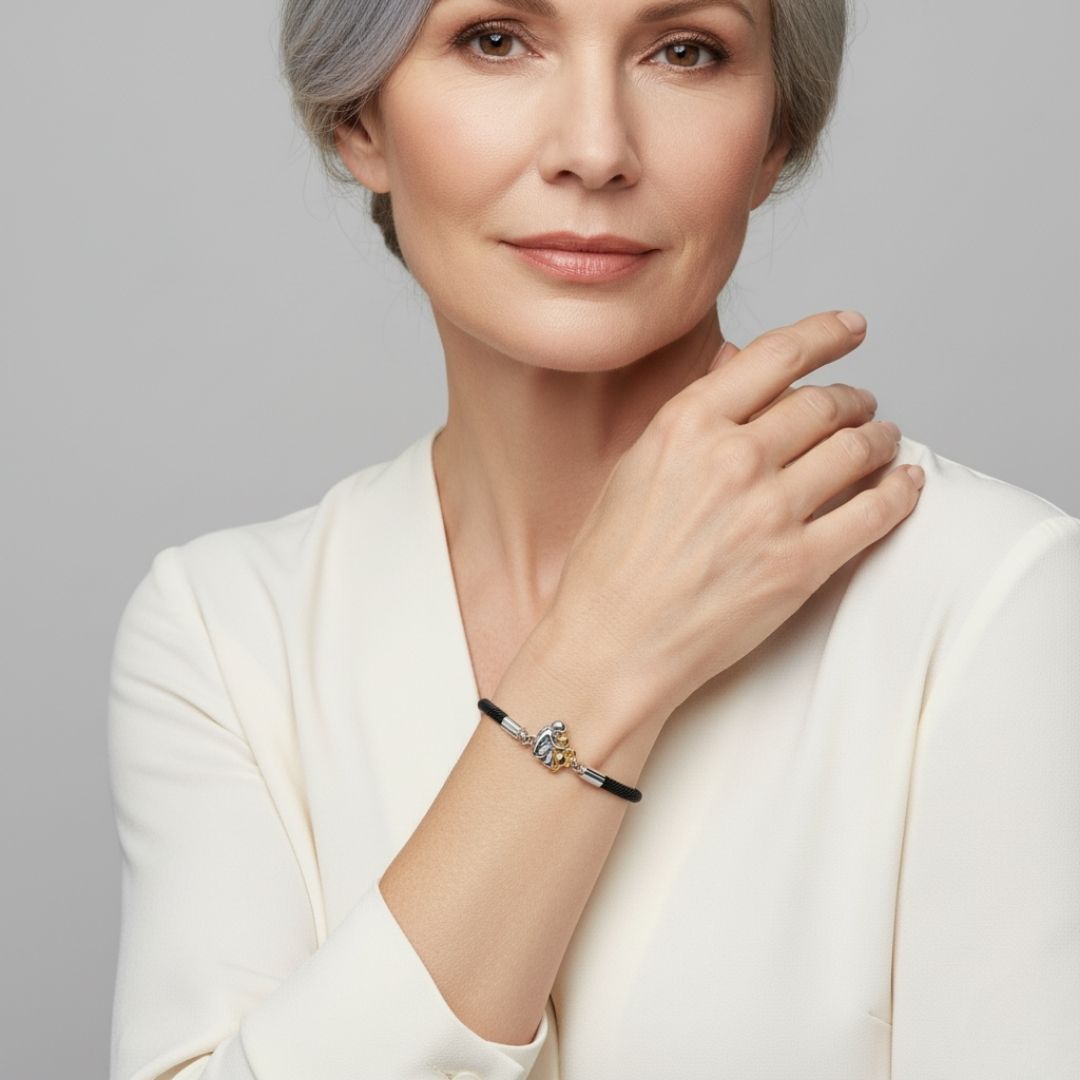 Oliwia | Bransoletka Sznurkowa z Ikoną Psa