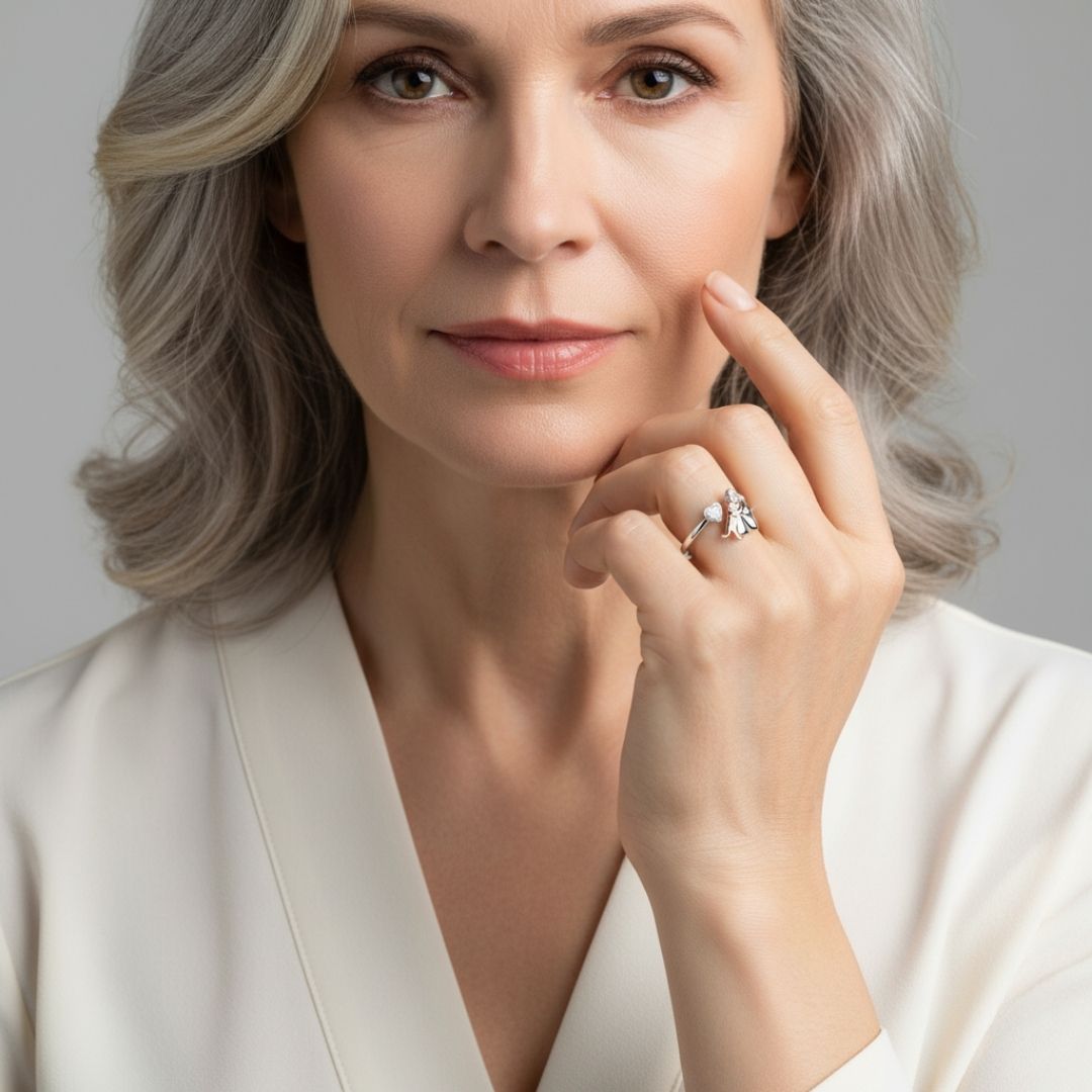 Zuzanna | Pierścionek z Ikoną Psa