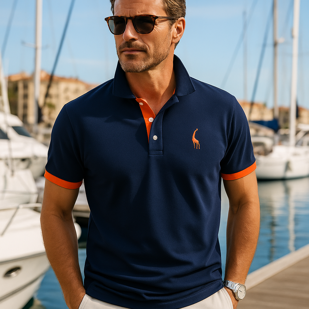 Lukas | Bawełniana Koszulka Polo