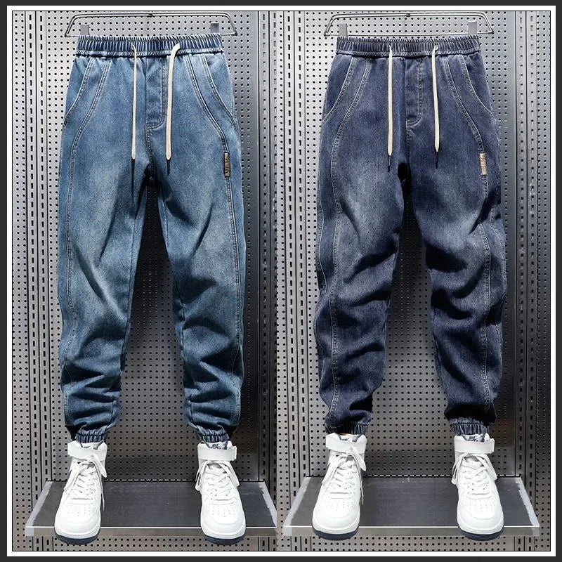 Kacper | Spodnie Jogger Denim
