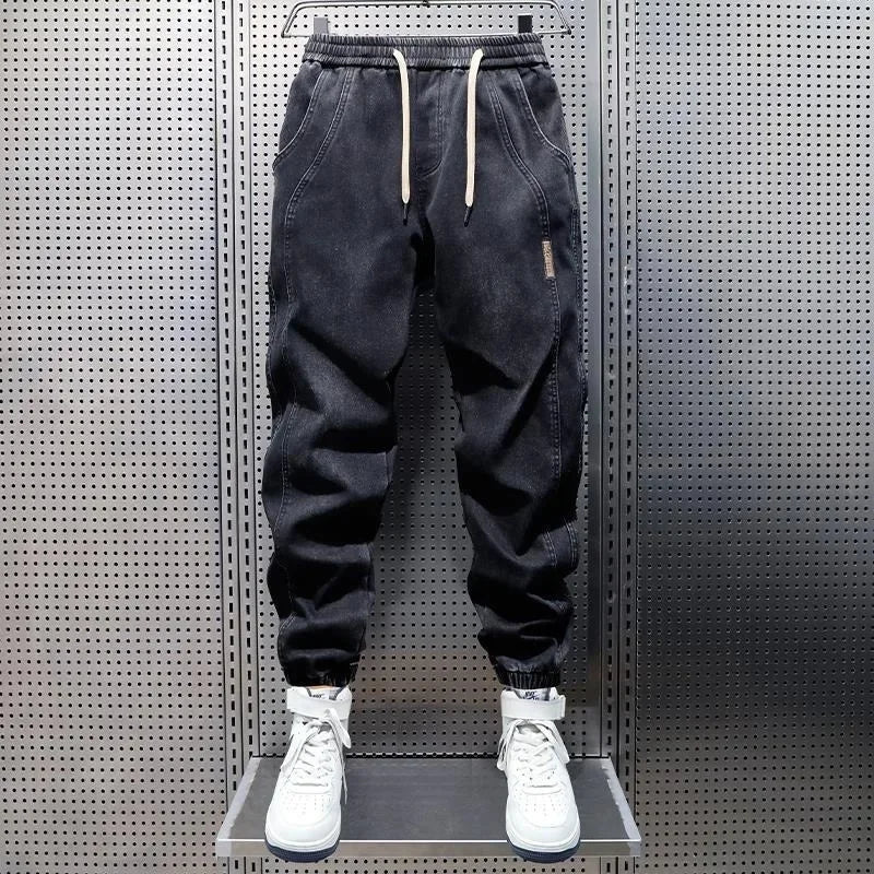 Kacper | Spodnie Jogger Denim