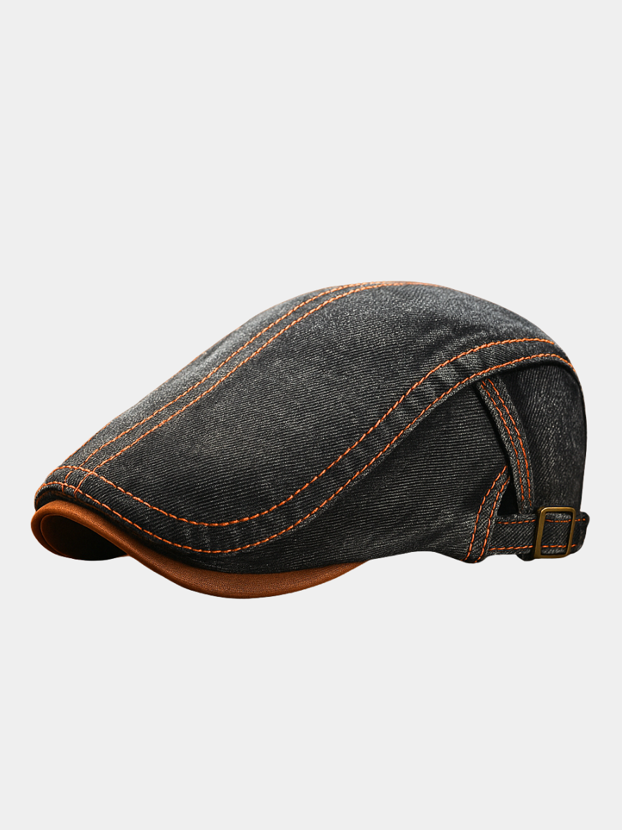 Kacper | Klasyczna Denim Czapka
