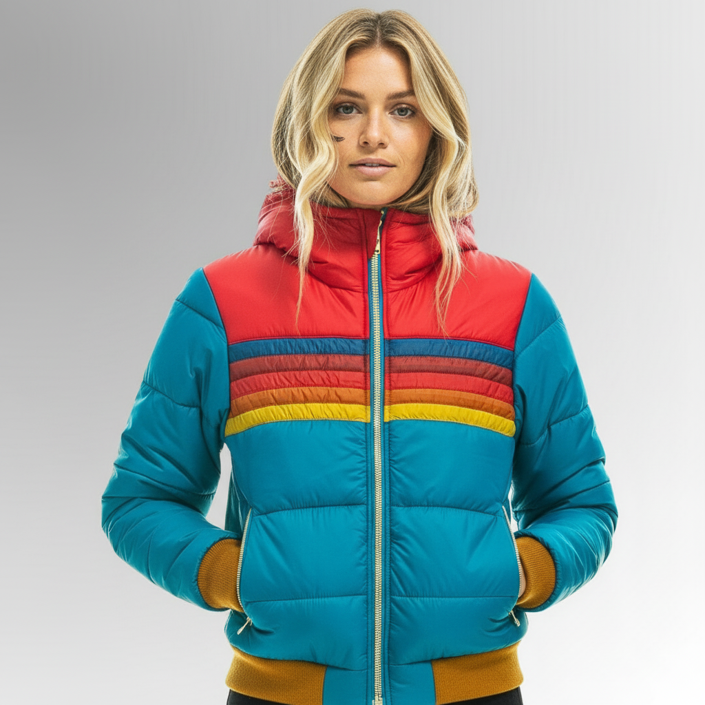 Maryla | Elegancka Wodoodporna Kurtka Wiatrówka