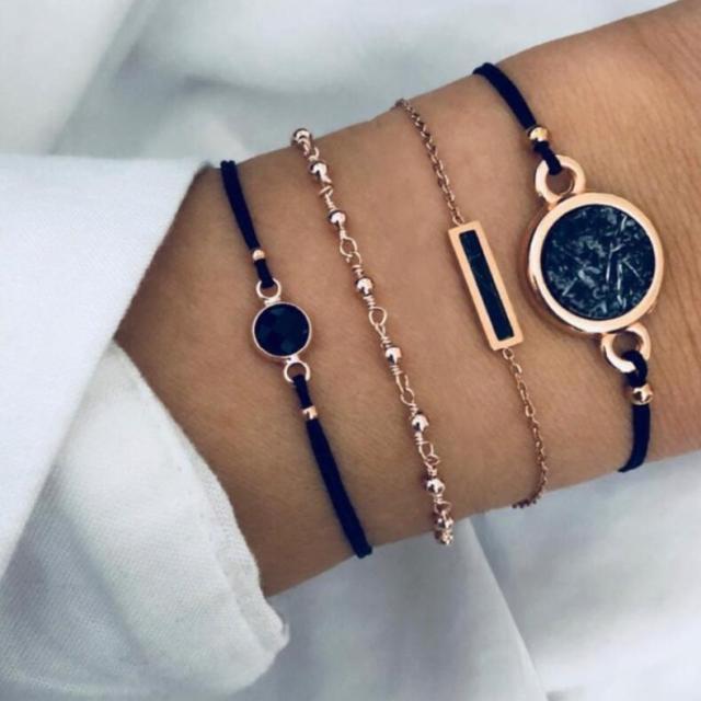 Natalia | Zestaw 5 Unikalnych Premium Bransoletek